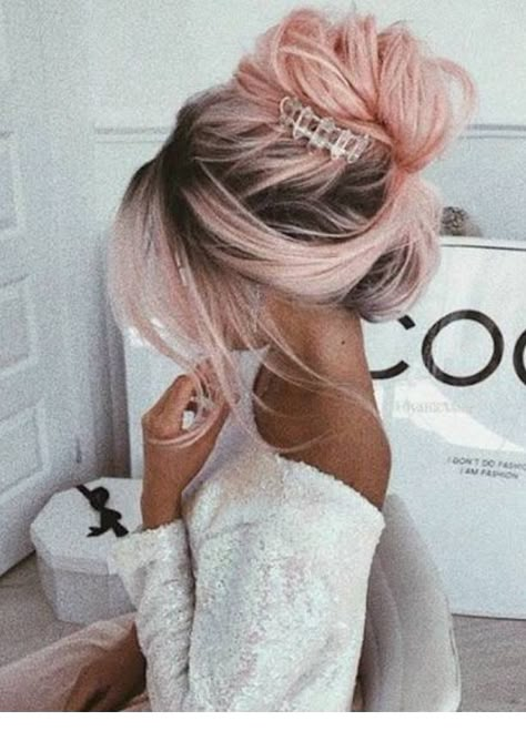 Pink Wigs, Wedding Hairstyles Medium Length, Wavy Hairstyles Medium, Wigs Long, Ombre Pink, Hair Lace Front Wigs, Best Wedding Hairstyles, Best Haircuts, Beauty Hairstyles