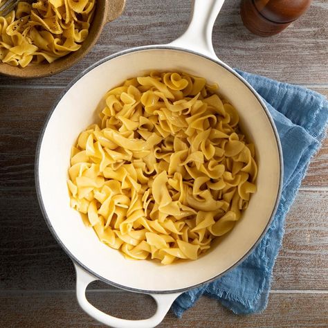 Amish Buttered Noodles Amish Buttered Noodles Recipe, Amish Noodles, Buttered Noodles Recipe, Amish Butter, Savory Cheesecake, Potluck Desserts, Pasta Sides, Buttered Noodles, Amish Recipes