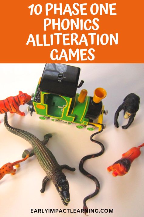 Alliteration is something that children can begin to understand through repetition of enjoyable activities, many of which can just be thrown into your daily routine. Struggling to find alliteration activities? You’ve come to right place; and can I just say that these games are spectacularly superb and seriously special! #alliteration #phaseonephonics #phonics #alliterationactivities #eduction #preschoolactivities Alliteration Activities Preschool, Preschool Alliteration Activities, P Phonics Activities, Alliteration Kindergarten Activities, Prek Alliteration Activities, Alliteration Books For Kids, Phase 1 Phonics Activities Eyfs, Alliteration Examples, Phonological Awareness Activities Prek Rhyming Games