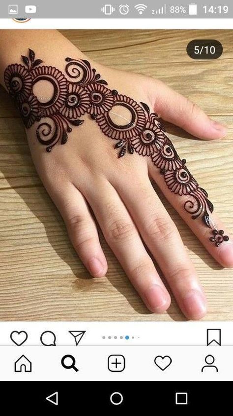 Classy Henna Designs, Cone Designs, Tato Henna, Finger Henna Designs, Henna Art Designs, Latest Henna Designs, Beginner Henna Designs, Mehndi Designs For Kids, Very Simple Mehndi Designs