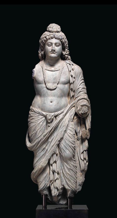 Ancient Pakistan, Gandhara Sculpture, Gandhara Art, Historical Sculptures, Asian Sculptures, Human Sculpture, Indian Sculpture, Buddha Sculpture, Temple Art