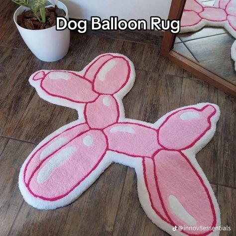 Fun Carpet Ideas, Cute Aesthetic Rugs, Rug Tufting Design Ideas, Cool Bedroom Rugs, Cute Rug Ideas, Tufting Rugs Ideas Cute, Cute Rug Tufting Ideas, Tufted Rug Art, Hand Tufted Rugs Design