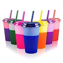 Iced Water, Color Changing Cups, Water Tips, Smoothies For Kids, Cups With Lids, Smoothie Cup, Cold Cups, Kids Cups, Tumbler Set