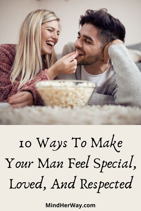 Learn how to make your man feel special and loved through your words and your actions. Show him your affection with these simple thoughtful tips. Make your man feel appreciated, loved and respected by doing these things. How To Make Your Man Feel Respected, How To Show My Husband I Love Him, Make Your Husband Feel Special, How To Show My Husband I Appreciate Him, Make Husband Feel Special, Appreciate Husband, How To Make A Man Feel Appreciated, How To Make A Guy Feel Special, How To Make Husband Feel Special