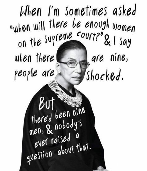 Motivation Pictures, Photoshoot Idea, Ruth Bader Ginsburg, Feminist Quotes, Badass Women, A Quote, Inspirational Women, The Words, Strong Women