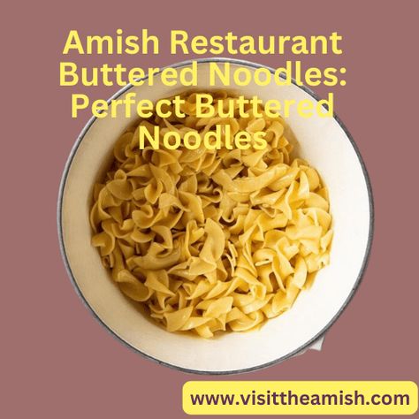 Brown Butter Noodles Amish, Amish Butter Noodles, Buttered Noodles Recipe Easy, Amish Noodles Recipe, Brown Butter Noodles, Buttered Egg Noodles Recipe, Amish Noodles, Buttery Noodles, Buttered Noodles Recipe