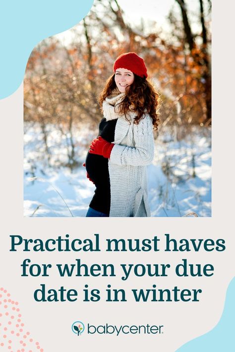 Practical must haves for when your due date is in winter Caring For A Newborn, Maternity Jacket, Aveeno Baby, Cold Rain, Winter Maternity, Baby Necessities, Waterproof Snow Boots, Due Date, Maternity Leggings