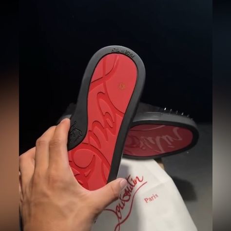 Christian Louboutin red bottom spikes Red Louboutin, Red Bottom, Red Bottoms, Louboutin Shoes, Christian Louboutin Shoes, Mens Shoes Sneakers, Christian Louboutin, Men's Shoes, Shoes Sneakers