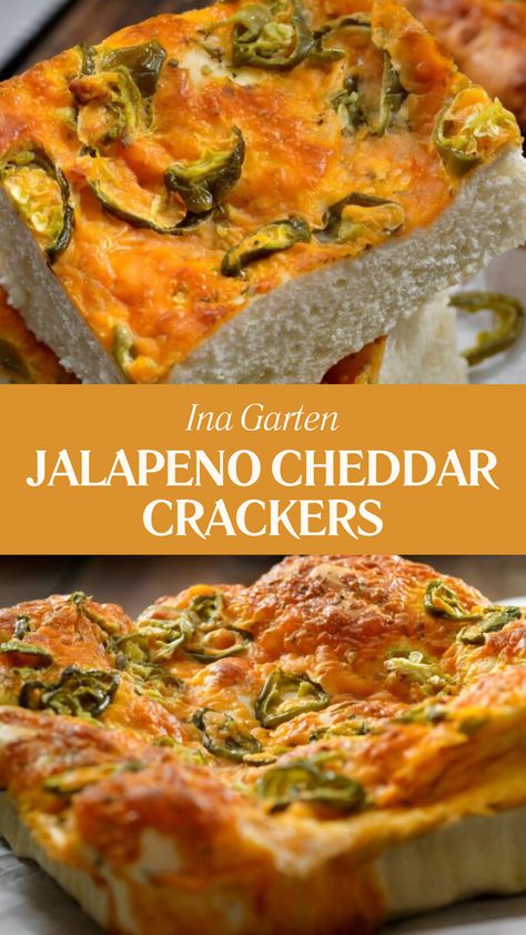 Ina Garten Jalapeno Cheddar Crackers Chipotle Cheddar Crackers Ina Garten, Cheddar Crackers Recipe, Good Appetizers, Homemade Cheese Crackers, Cheddar Crackers, Chipotle Chili Powder, Crackers Recipe, Jalapeno Pepper, Chipotle Chili