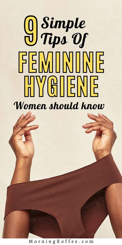 Feminine hygiene tps every women should knowYou know as women taking care of your lady part is as important as taking care of your skin lookBut many of lack of knowledge of these feminine hygiene stuAnd here in this post we tak on feminine hygiene tips that many of us didn't realise that that's actuay essential for your lady's part healthThese are 14 feminine hygiene tips to keep your vagiana healthy and resh. Lady Hygiene Tips, Summer Hygiene Tips, Female Grooming Tips For Women, Fem Hygiene Tips, Best Hygiene Routine, Things Women Should Know, Self Hygiene Tips, Personal Grooming Women Tips, Plus Size Hygiene Tips