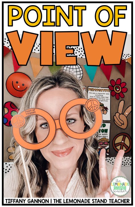 Anchor Chart Point Of View, Author Point Of View Anchor Chart, Fun Point Of View Activities, Pov Anchor Chart 3rd Grade, Point Of View Anchor Chart 1st, Point Of View Read Alouds, Point Of View Mentor Texts, Imagery Activities 3rd Grade, Authors Claim Anchor Chart 3rd Grade