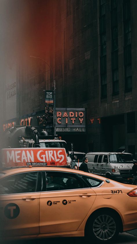 Nyc Aesthetic Wallpaper, Vijay Mahar, New York City Vacation, Cb Editing, Blurred Background Photography, Radio City Music Hall, Lit Wallpaper, Neon Aesthetic, Radio City