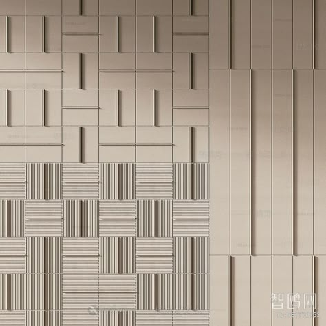 Modern TV Wall 3D Model Download - Model ID.981776953 | 1miba Wall Panel Texture, Wall Cladding Designs, Tv Wall Panel, Paneling Ideas, Old Wood Texture, Unique Bedroom Design, Spa Interior Design, Cladding Design, Modern Tv Wall