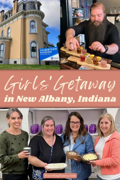 Girls Getaway in New Albany - Traveling TanyaArtboard 6 New Albany Indiana, Fun Trips, Yellowstone Trip, Southern Indiana, Midwest Travel, Girls Getaway, Adult Drinks, Our Girl, Travel Fun