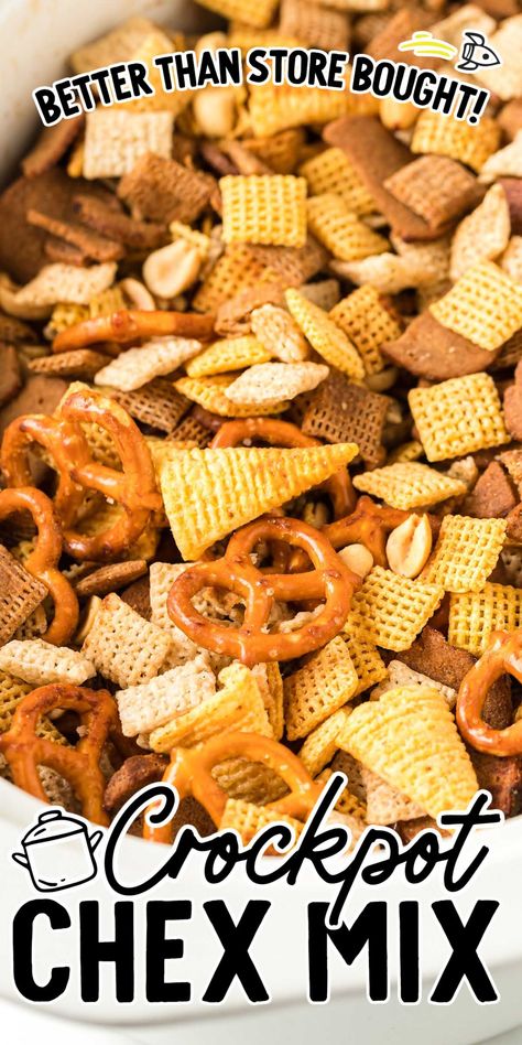 Chex Mix Slow Cooker, Chef Mix Recipes Homemade, Crockpot Fall Chex Mix Recipes, Spicy Chex Mix Recipes Crockpot, Crock Pot Snack Mix Recipes, Homemade Chex Mix Recipe Slow Cooker, Slow Cooker Chex Mix Recipes, Crockpot Chex Mix Recipes Slow Cooker, Pub Mix Recipe