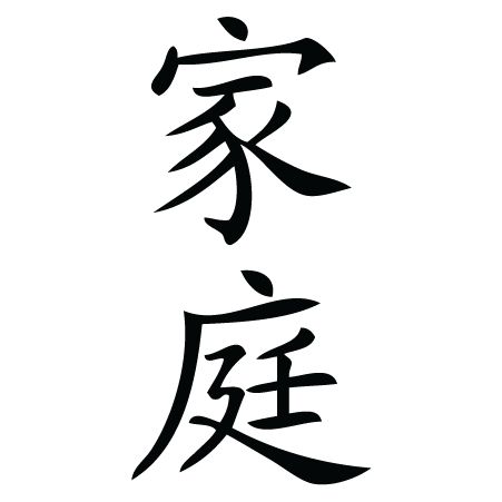 Chinese symbol for family Family Tattoos Chinese, Tattoo Ideas For Men Japanese Symbols, Family In Chinese Symbols, Family Japanese Symbol, Chinese Symbol For Family, Japanese Symbol For Family, Family Chinese Symbol Tattoo, Family Tattoo Chinese, Symbols For Family Tattoo