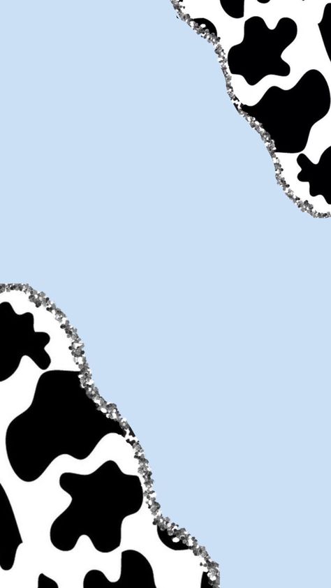 Cow Print Ipad Wallpaper, Winter Cow Wallpaper, Blueberry Cow Wallpaper, Cute Cow Wallpapers, Blue Cow Print Wallpaper, Country Wallpaper, Wallpaper Preppy, Western Wallpaper, Cow Wallpaper