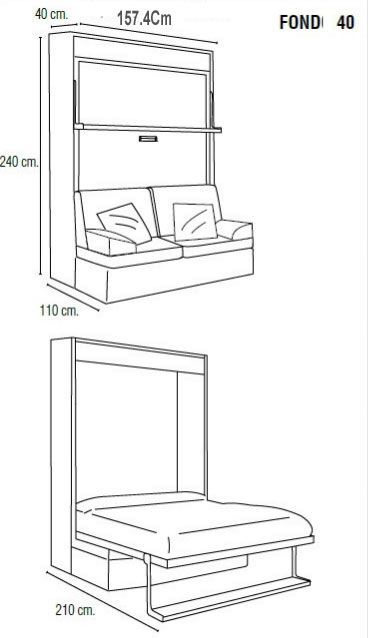 Build A Murphy Bed, Murphy Bed Diy, Murphy Bed Plans, Convertible Furniture, Bed Furniture Design, Wall Bed, Detailed Plans, Tiny House Interior, Living Room Tv Wall