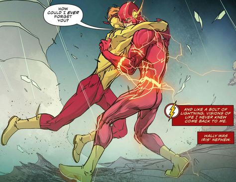 The Flash Barry Allen and Kid Flash Wally West Wally West And Barry Allen, Bart Allen And Wally West, Barry Allen And Wally West, Bart Allen, Nightwing And Kid Flash, Wally West Young Justice, The Flash Barry Allen Comics, Barry Allen And Iris West Dc Comics, The Flash Nora West Allen