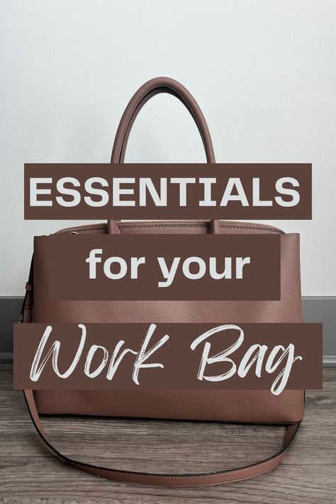 Work bag essentials for your office, work from home, or a coffee shop day. Here are the things to pack in your work bag. Office Bag Essentials, Blog Pictures Ideas, Work Bag Essentials, Office Purse, Me Bag, Work Travel Bag, Things To Pack, Everyday Bag Essentials, Work Purse