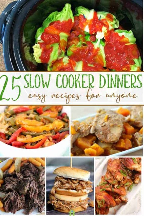 25 Mouth Watering and Easy Slow Cooker Recipes Food Crockpot, Delicious Slow Cooker Recipes, Slow Cooked Meals, Slow Cooker Dinner, Crockpot Dishes, Easy Slow Cooker Recipes, Lazy Girl, Crockpot Recipes Slow Cooker, Recipes To Make