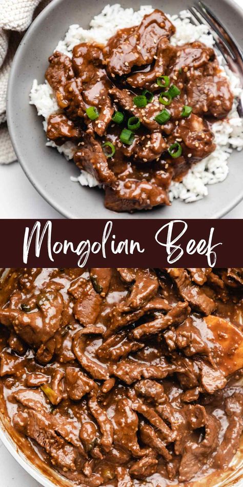 Simply Ming Recipes, Mongolian Beef Wok Recipe, Easy Chinese Dishes, Asian Meat Recipes, Mongolian Beef Recipe Crockpot, Recipes College Students, Mongolian Dishes, Dinner Ideas With Beef, Interesting Food Recipes Easy Dinners