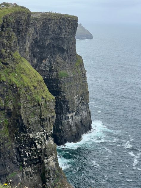 Irish Fisherman Aesthetic, Irish Folklore Aesthetic, The Guest List Lucy Foley Aesthetic, Cliffside Aesthetic, Ocean Cliffside, Stormy Island, Cliffside City, Irish Cliffs, Cliff Drawing