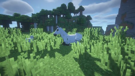 Minecraft swem horse Minecraft Swem Horse, Swem Minecraft, Minecraft Horse Stables, Minecraft Horse, Stable Ideas, Minecraft Mod, Horse Games, Horse Stable, Horse Equipment