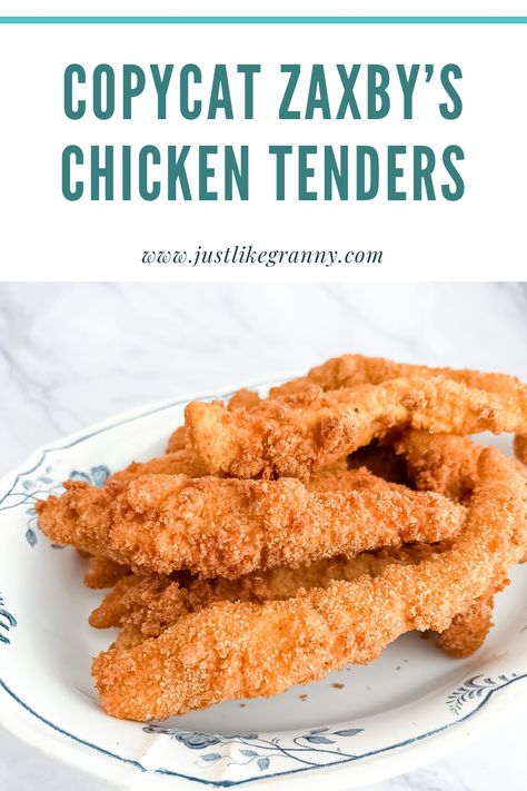 Copycat Zaxbys Chicken Tenders, 30g Of Protein, Homemade Chicken Tenders, Hidden Valley Ranch Dressing, Ranch Dressing Recipe Homemade, Chicken Tenders Recipe, A Balanced Meal, Fried Chicken Tenders, Hidden Valley Ranch