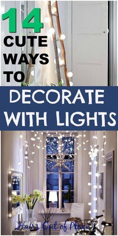 14 fun and cute ways to decorate your room with lights! String lights make the ideal cheap wall decor ideas and brighten up a small bedroom, dorm room or your small apartment decor. #wallart #lights #smallrooms #dormideas #dorms #apartments #decorating #decor Boho String Lights, Paneled Wallpaper, Decorating With Lights, Decorate With Lights, Paneling Wallpaper, Panelling Wallpaper, Apartment String Lights, Wallpaper Wood, Wood Panelling