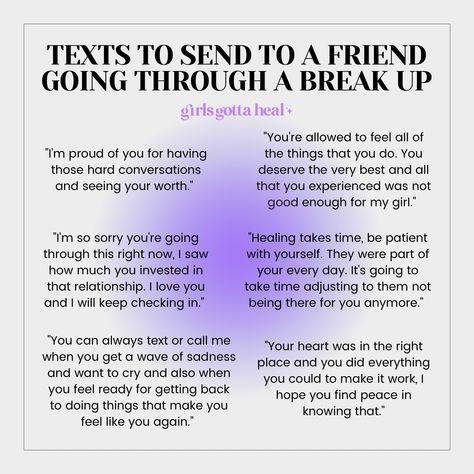 What to say when your friend is going through a break up Things To Say To Comfort Your Friend, Things To Say To Him After A Breakup, What To Say When Someone Is Going Through A Breakup, How To Help Your Best Friend Through A Break Up, Messages To Send After A Breakup, Texts After A Break Up, What To Tell Your Friend After A Breakup, Advice To Give A Friend After A Breakup, Helping A Friend Through A Breakup