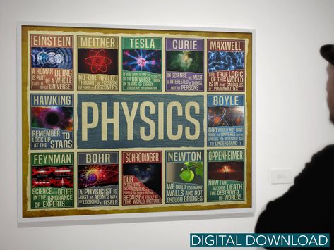 Physics Board Ideas, Physics Room Decor, Physics Decor, Physics Poster Ideas Classroom, Physics Classroom Decorations, Physics Room Decor Classroom Ideas, Physics Classroom High School, Physics Board Decoration, Physics Poster Ideas High Schools