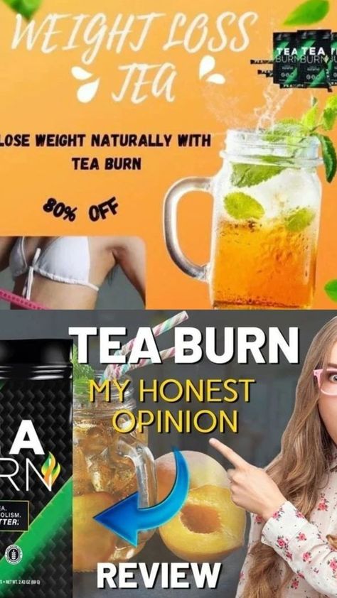 Weight Loss Tea | Tea Burn Review | My Honest Opinion On Tea Burn ( Weight Loss Tea ) Tea Burn, Fat Burning Tea, Weight Los, Diet Supplements, Weight Reduction, Boost Your Metabolism, Boost Metabolism, Burn Fat, Fat Burning