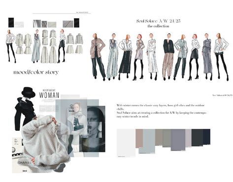 Graduate Fashion portfolio on Behance Fashion Business Portfolio, Fashion Collection Moodboard, Textiles Portfolio, Mood Board Fashion Inspiration, Fashion Sketchbook Inspiration, Digital Art Procreate, Fashion Portfolio Layout, Fashion Trend Board, 포트폴리오 레이아웃