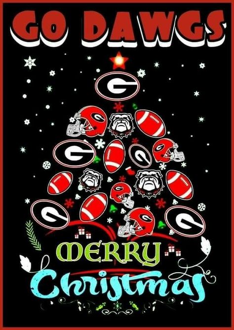 Georgia Bulldogs Quotes, Georgia Bulldogs Decor, Georgia Bulldog Mascot, Ga Football, Dawgs Football, Bulldog Football, Christmas Screen Savers, Georgia Christmas, Bulldog Wallpaper