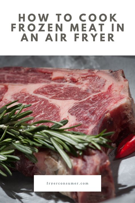 Uncover the secrets to cooking frozen meat perfectly using an air fryer. From preparation to cooking times and temperatures, our guide simplifies the process, saving you time without compromising on taste. #AirFryer #FrozenMeat #EasyCooking #KitchenHacks #TimeSaver #EfficientCooking Ways To Cook Steak, Kinds Of Steak, Mustard Bbq Sauce, Air Fryer Tips, Crispy Beef, Cooks Air Fryer, Tender Steak, Beef Strips, Frozen Meat