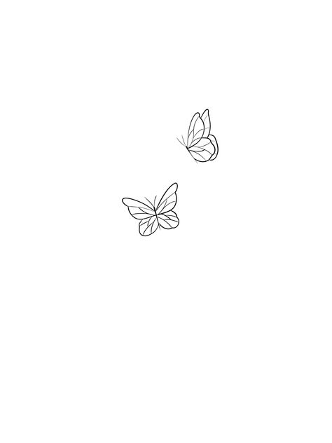 Happiness Is A Butterfly Tattoo, Butterfly Fine Line Tattoo, Butterfly Tattoo Fine Line, Delicate Butterfly Tattoo, Fineline Butterfly Tattoo, Fine Line Butterfly Tattoo, Fine Line Butterfly, Cute Little Tattoos, Pretty Tattoos For Women