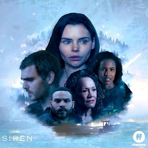 Siren Elaine Powell, Ryn Siren, Siren Freeform, Siren Tv Show, Mysterious Mermaids, Siren Show, Sirens Tv, Siren Series, Eline Powell