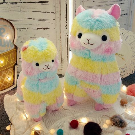 RAINBOW Alpaca Plush Toy 3 Size Dolls For Children High Quality Soft Cotton Baby Brinquedos Animals For Gift , #Ad, #Size, #Dolls, #Children, #Toy, #RAINBOW #affiliate Alpaca Plushie, Kawaii Alpaca, Pet Sheep, Alpaca Toy, Kawaii Rainbow, Alpaca Gifts, Kawaii Plush, Kawaii Plushies, Plush Dog Toys