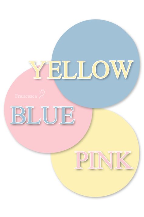 Blue Yellow Pink Color Palette, What Color Goes With Yellow, Blue Pink Yellow Color Palette, Aesthetic Color Combos, Colour Shade Card, Flat Color Palette, Color Knowledge, Color Design Inspiration, Colour Combinations Fashion