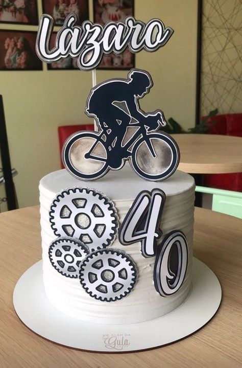 Cycle Theme Cake, Bicycle Cakes For Men, Cycling Cake, Bicycle Cake, Bike Cakes, Track Cycling, Cakes For Men, Beautiful Barbie Dolls, Party Balloons