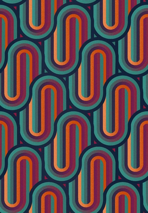 January Design, Retro Pattern Geometric, Retro Carpet, Custom Carpet Design, Retro Geometric Pattern, Retro Graphic Design, Project Life Cards, Geometrical Shapes, Retro Era