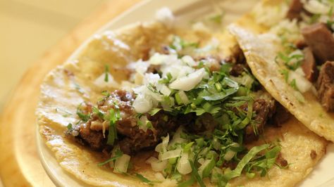 Thirteen craveable taquerias in Metro Detroit--including Ferndale's Imperial! Taco Pictures, Mexican Fast Food, Types Of Tacos, Asada Tacos, Carne Asada Tacos, Mexican Tacos, Tacos And Burritos, Carne Asada, Mexican Restaurant