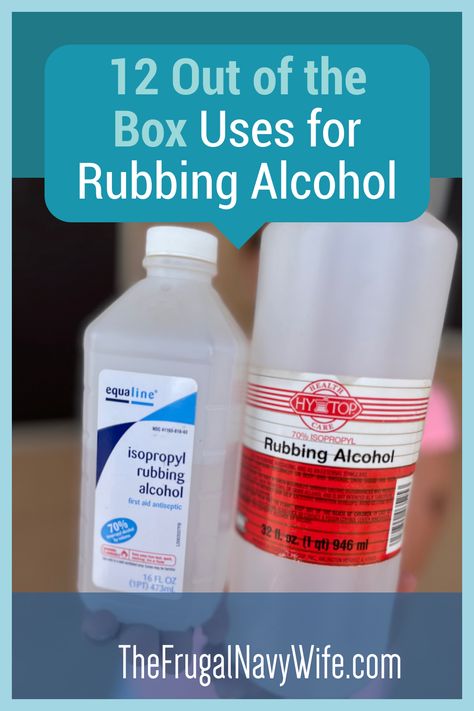 Most people don’t realize is that there’s a ton they can do with Rubbing Alcohol. Check out these out-of-the-box uses for rubbing alcohol. #frugalnavywife #usesfor #frugalliving #frugallivingtips | Uses For Rubbing Alcohol | Frugal Living Tips | Rubbing Alcohol Uses | Homemade Window Cleaner, Rubbing Alcohol Uses, Window Cleaner Homemade, Queen Live, Living Frugal, Natural Hair Mask, Thrifty Thursday, Amazing Crafts, Thrifty Living