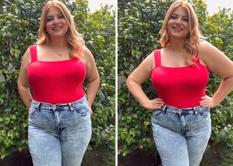 Woman Calls Out Millennial Poses That People Need To Stop Doing For Photos Size 10 Body Real Women, How To Pose For Pictures Plus Size, Poses For Curvy Women, Plus Size Poses For Pictures, Size 10 Body, Plus Size Posing, Stylish Photo, Trip Essentials, Posing Tips