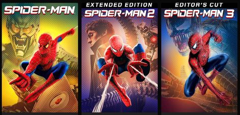 The first Spider-Man movie trilogy Spider Man Movie, Spider Man Trilogy, Film Marvel, All Hero, Man Movies, Deadpool Videos, Video Games Artwork, Video Game Covers, Marvel Avengers