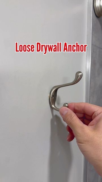 Hole In Wall Repair, Hollow Wall Anchors, Drywall Anchor, Drywall Anchors, Wall Anchors, Home Repairs, Tutorial Diy, Wall Ideas, Drywall