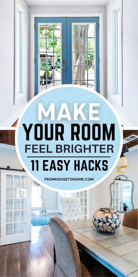 Decor To Brighten A Dark Room, Making A Dark Room Look Brighter, Colors To Make A Room Look Brighter, Creating Light In A Dark Room, How To Make A Room Look Brighter, How To Make Dark Rooms Look Brighter, Brighten Room With No Windows, Make Dark Room Brighter, How To Make A Room Brighter