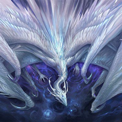 ArtStation - Sandara Tang Legendary Dragons, Mystical Animals, Mythical Dragons, Dragon Artwork Fantasy, Fairy Dragon, Crystal Dragon, Beautiful Dragon, Dragon Pictures, Fantasy Creatures Art