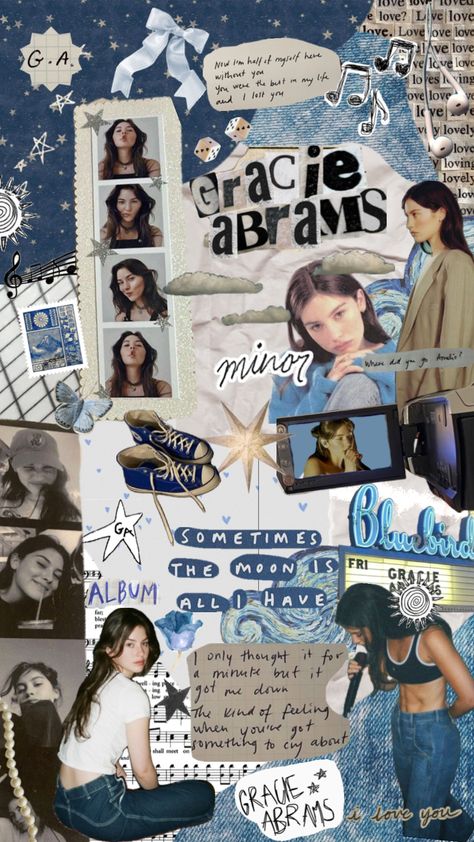 #gracieabrams Gracie Abrams Collage, Gracie Abrams Wallpaper, Gracie Wallpaper, Making Amends, I Loved You First, Gracie Abrams, Love Now, A Collage, Losing You